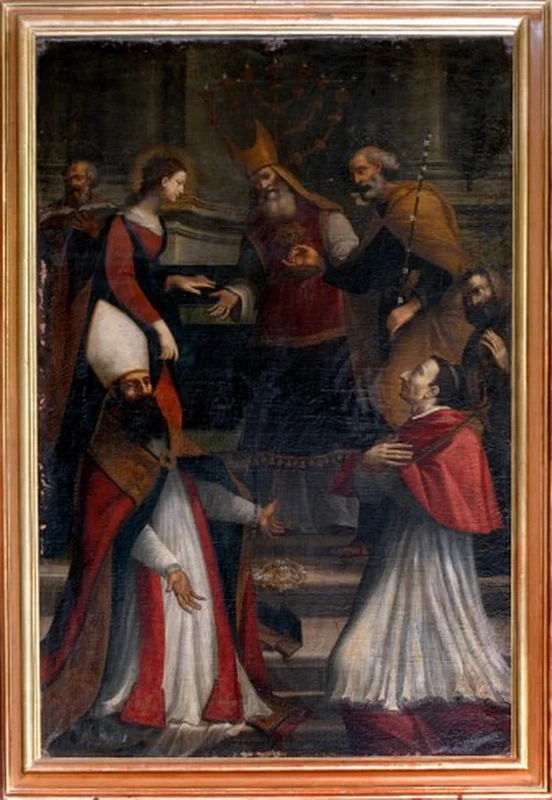 Sposalizio di Maria Vergine con San Biagio e San Carlo Borromeo - Castel San Pietro Terme, Bologna